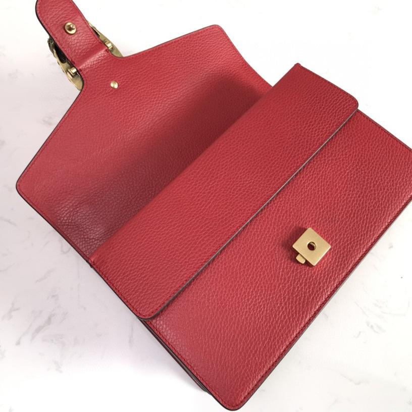Gucci Dionysus Leather Shoulder Bag(28-18-9cm)   - FashionPlug