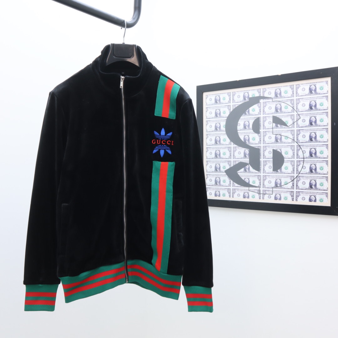 Gucci Zip Jacket & Jogging Pants - FashionPlug