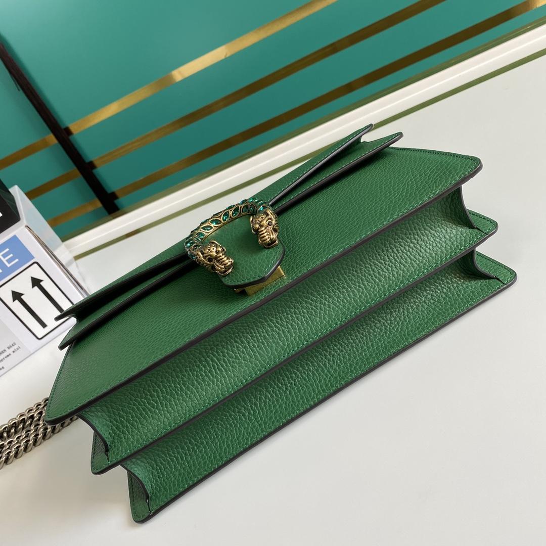 Gucci Dionysus leather shoulder bag(28-17-9cm)   - FashionPlug