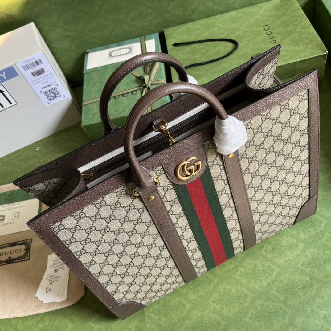 Gucci Ophidia Large Tote Bag(43-35-18.5CM)   - FashionPlug