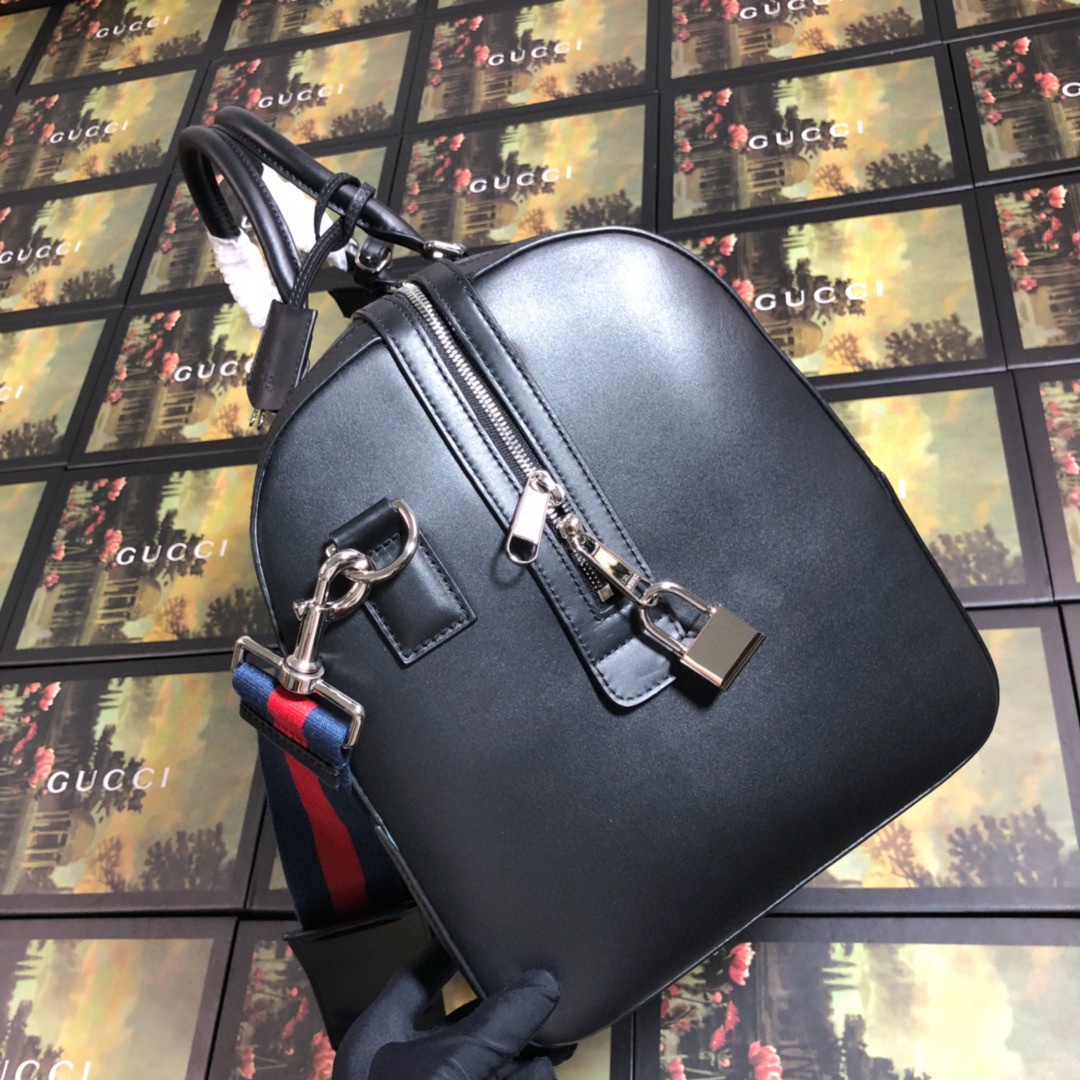 Gucci GG Black Carry-On Duffle - FashionPlug