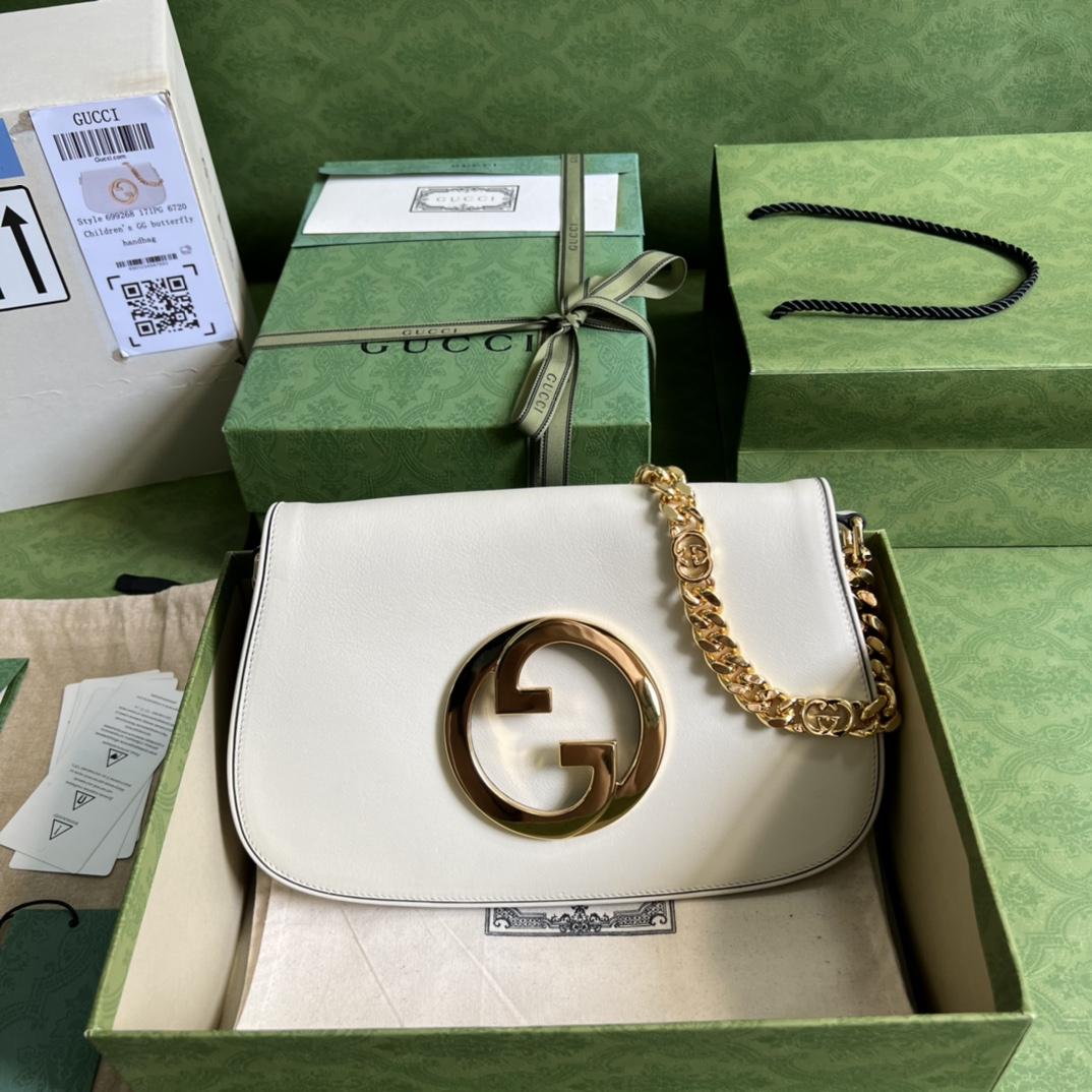 Gucci Blondie Shoulder Bag(28-16-4cm) - FashionPlug
