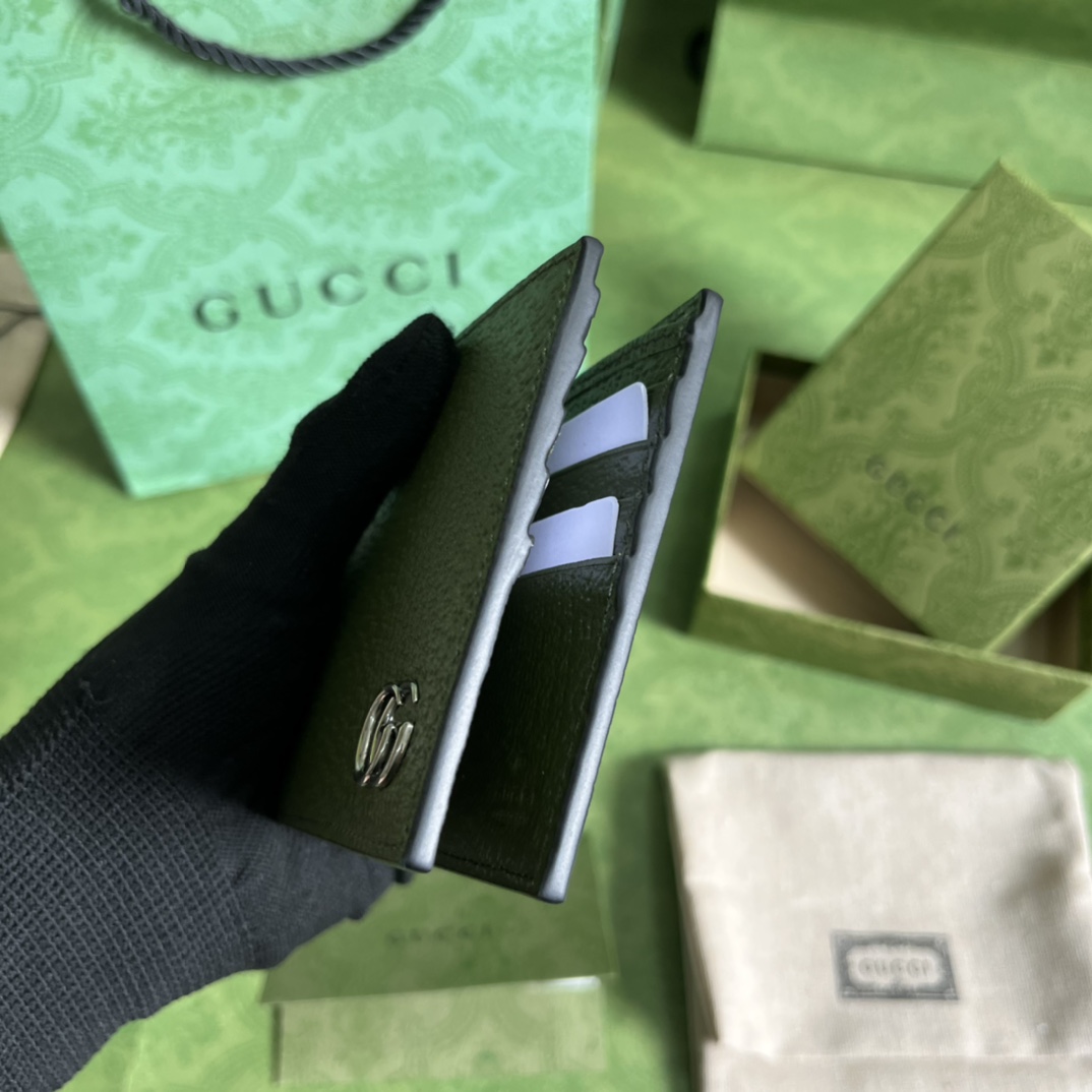 Gucci GG Marmont Leather Bi-Fold Wallet(21-9cm) - FashionPlug
