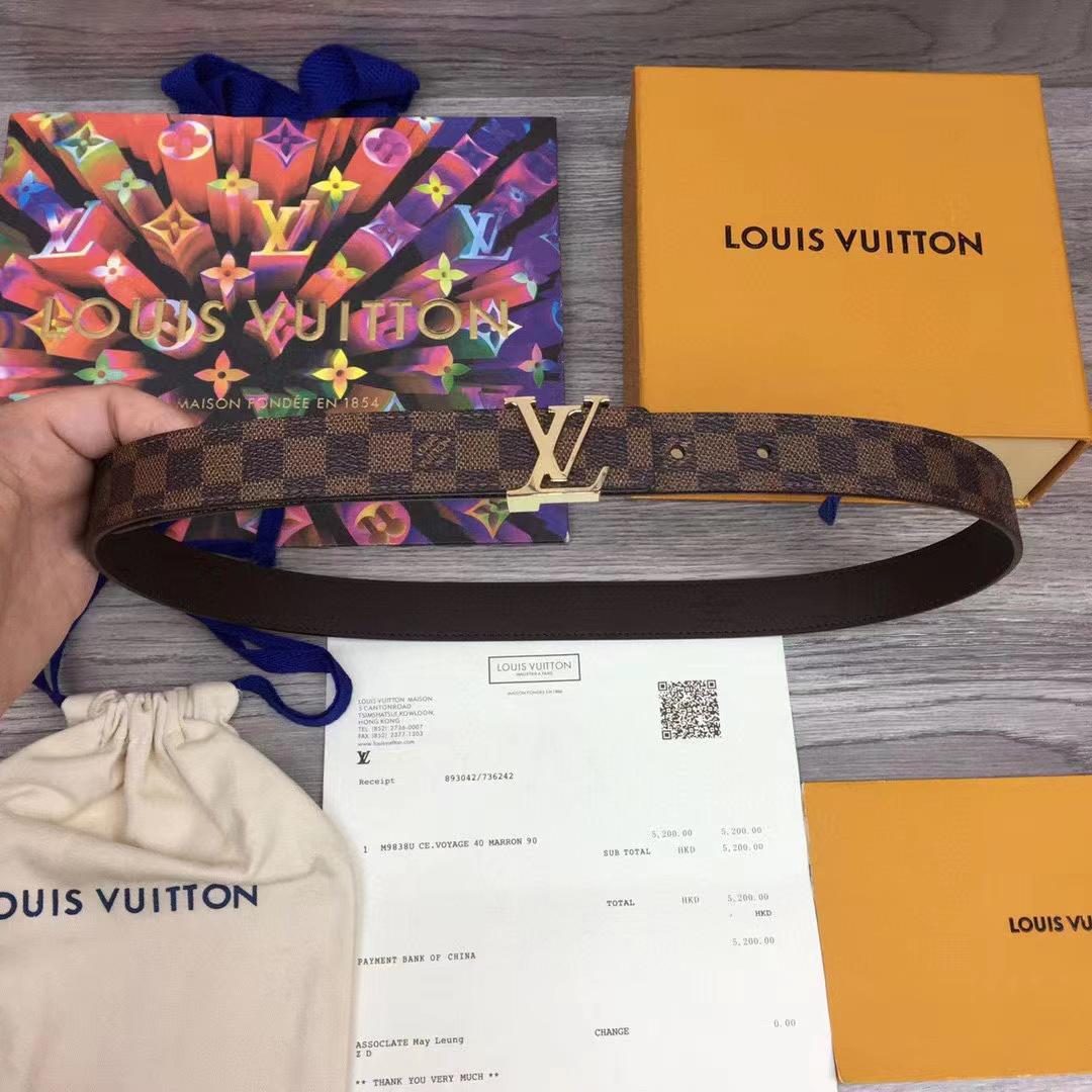 Louis Vuitton Monogram Belt - FashionPlug