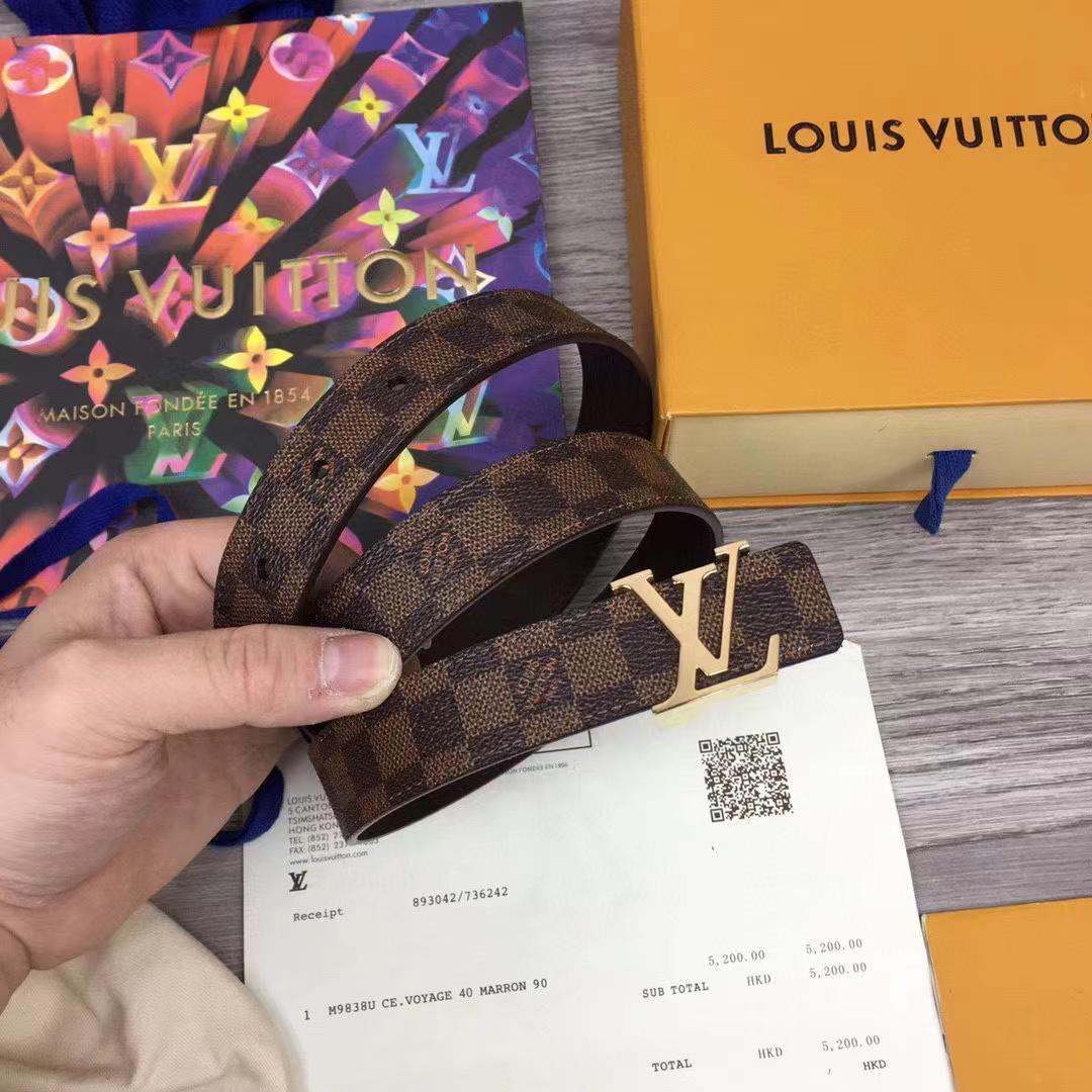 Louis Vuitton Monogram Belt - FashionPlug