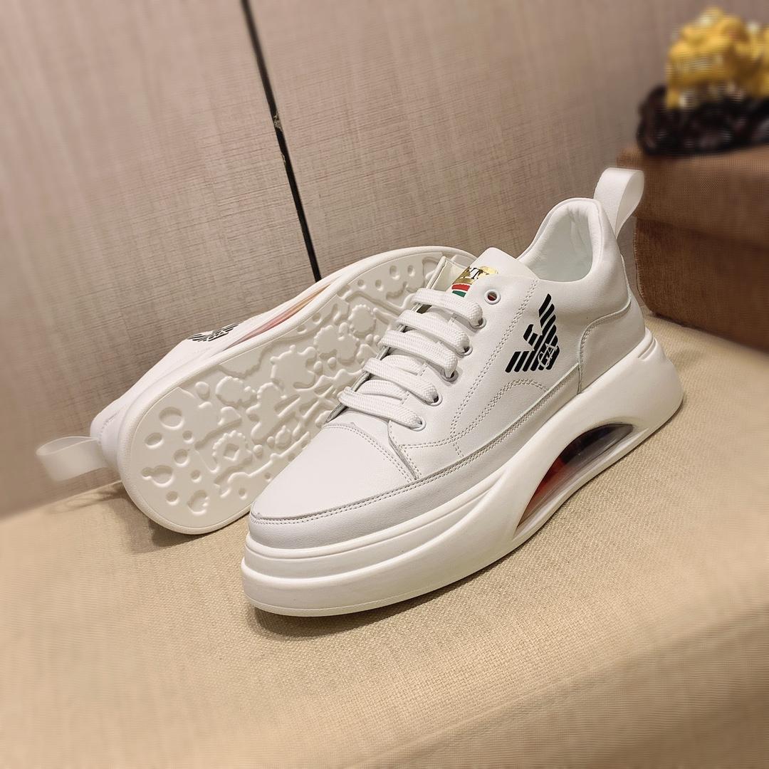 Armani Logo Sneakers - FashionPlug