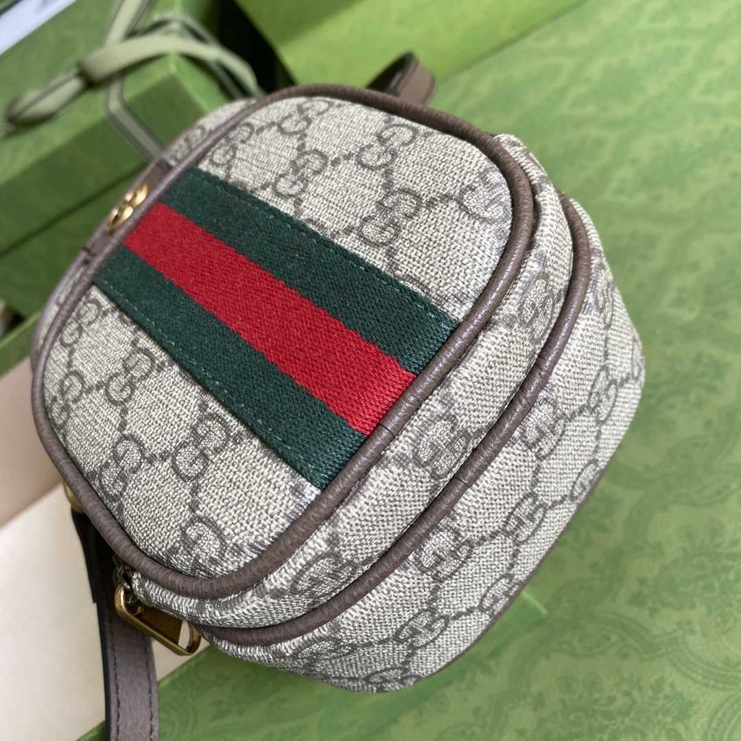 Gucci Ophidia GG Mini Bag(12-16-7cm)   - FashionPlug