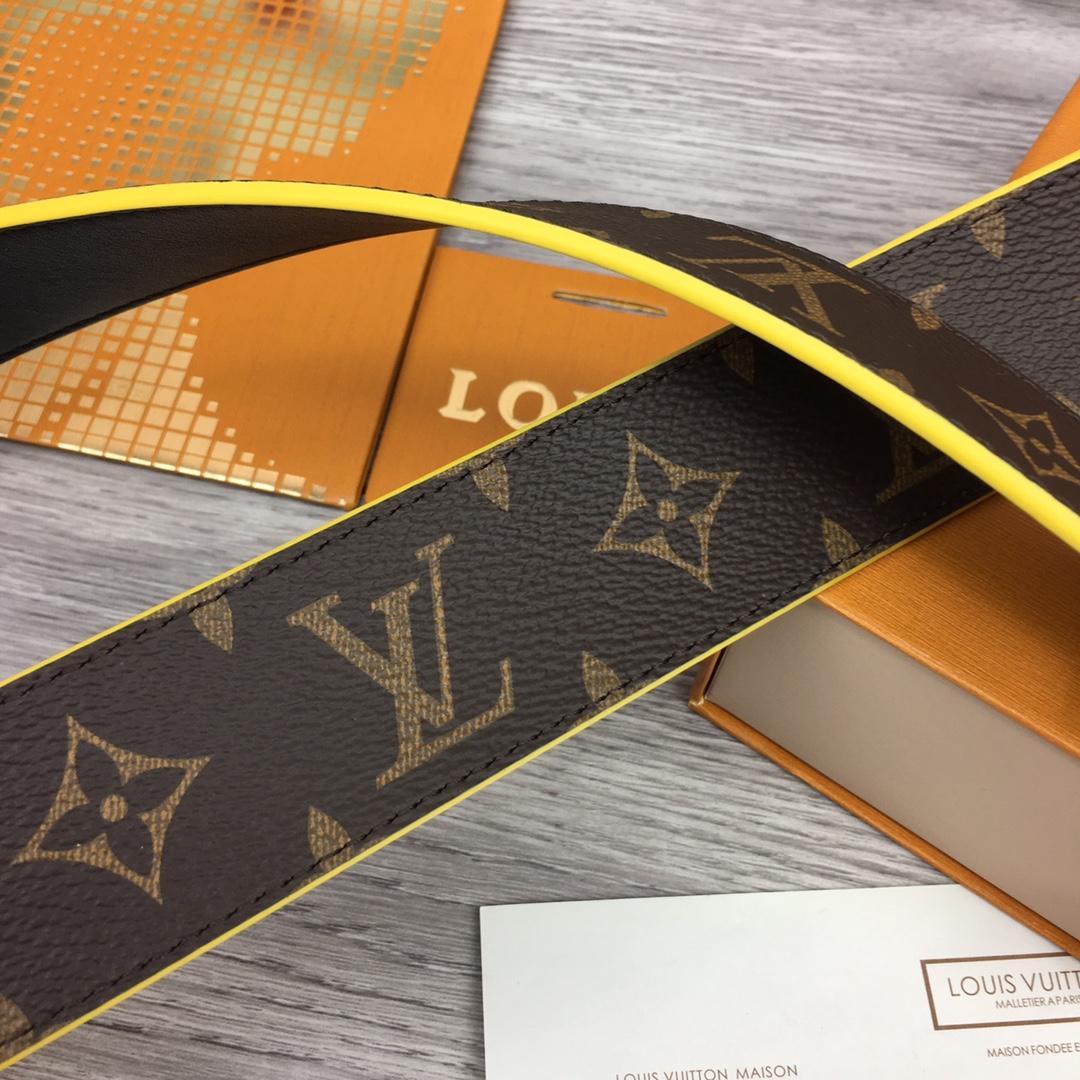 Louis Vuitton LV Broken 40MM Reversible Belt - FashionPlug
