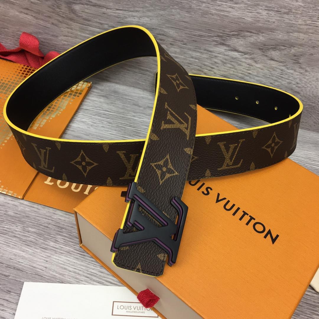 Louis Vuitton LV Broken 40MM Reversible Belt - FashionPlug