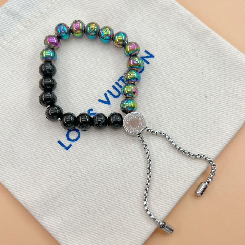 Louis Vuitton LV Beads Bracelet  - FashionPlug