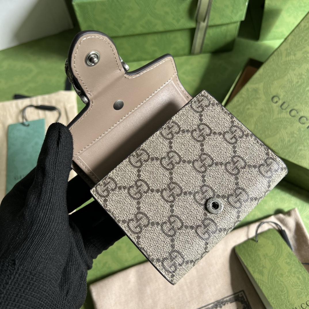 Gucci Dionysus Card Case Wallet(11-9.5-3CM) - FashionPlug