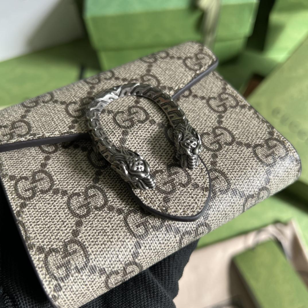 Gucci Dionysus Card Case Wallet(11-9.5-3CM) - FashionPlug
