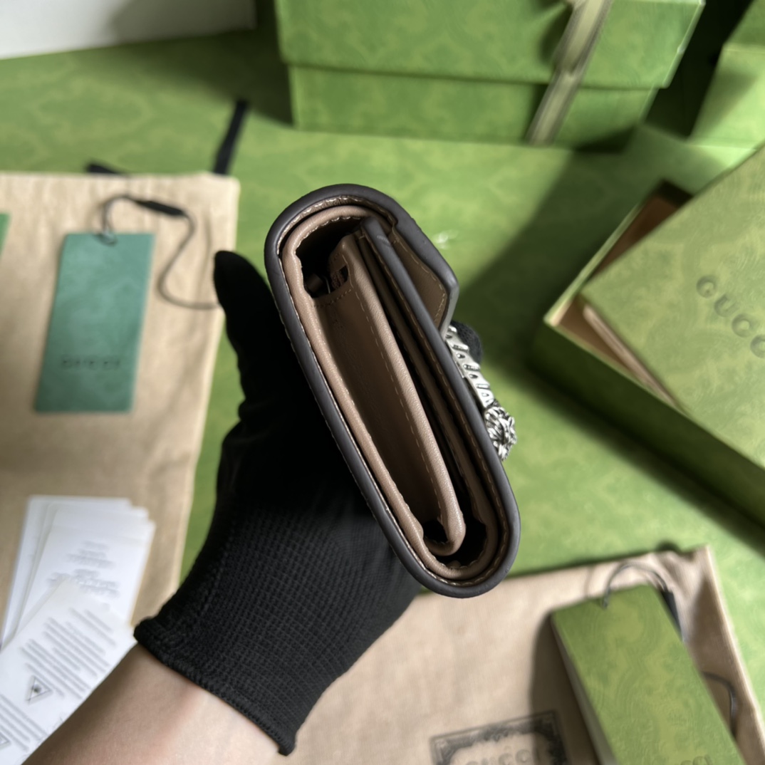 Gucci Dionysus Card Case Wallet(11-9.5-3CM) - FashionPlug