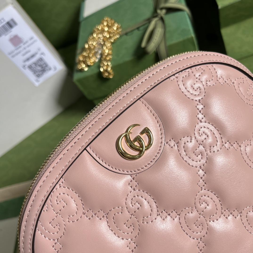 Gucci GG Matelassé Small Bag(23.5*19*8cm) - FashionPlug
