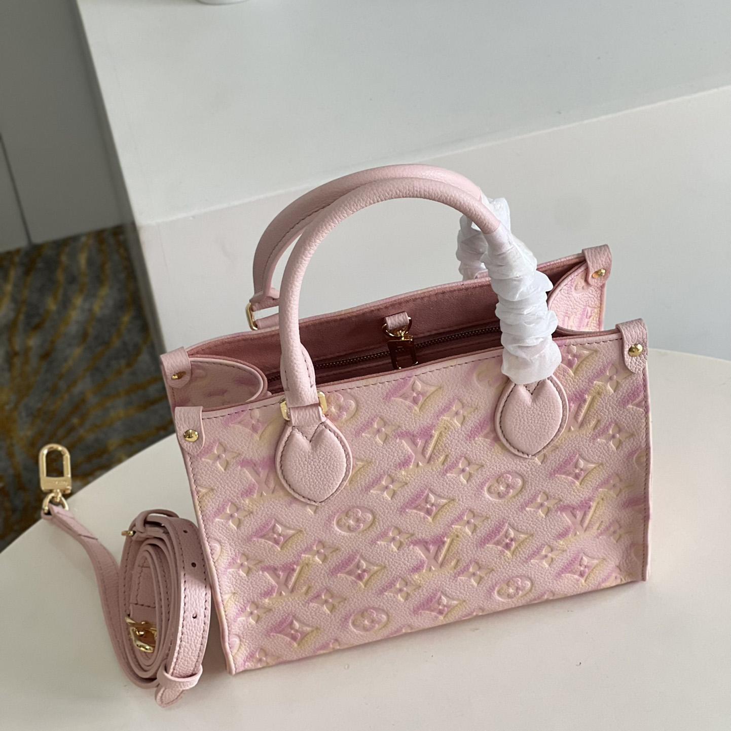 Louis Vuitton OnTheGo PM Tote Bag (25 x 19 x 11.5 cm)   M46168 - FashionPlug