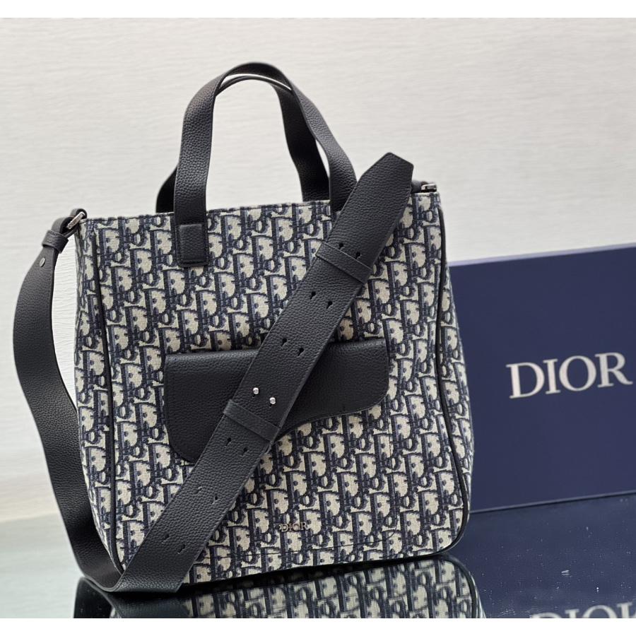 Dior Saddle Tote Bag With Shoulder Strap - FashionPlug