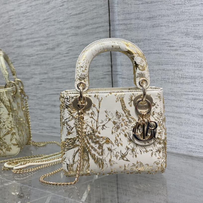 Dior Mini Lady Dior Bag(17cm) - FashionPlug