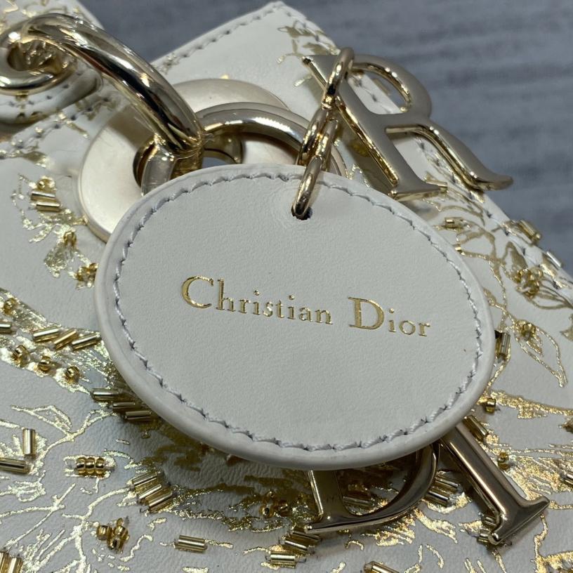 Dior Mini Lady Dior Bag(17cm) - FashionPlug