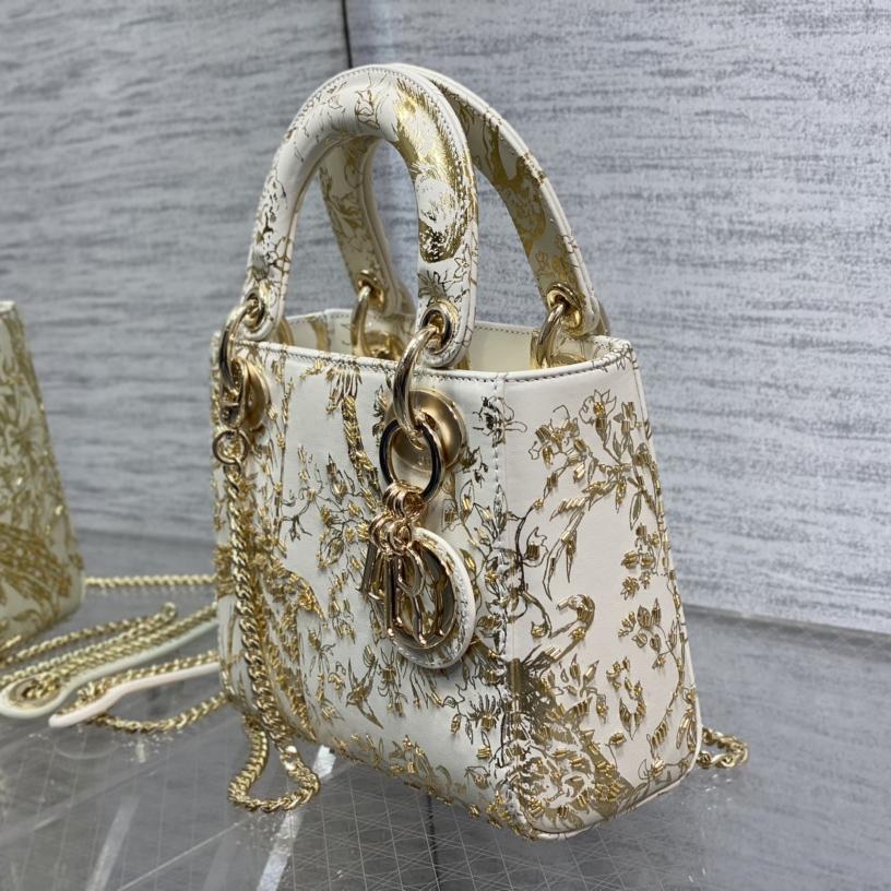 Dior Mini Lady Dior Bag(17cm) - FashionPlug