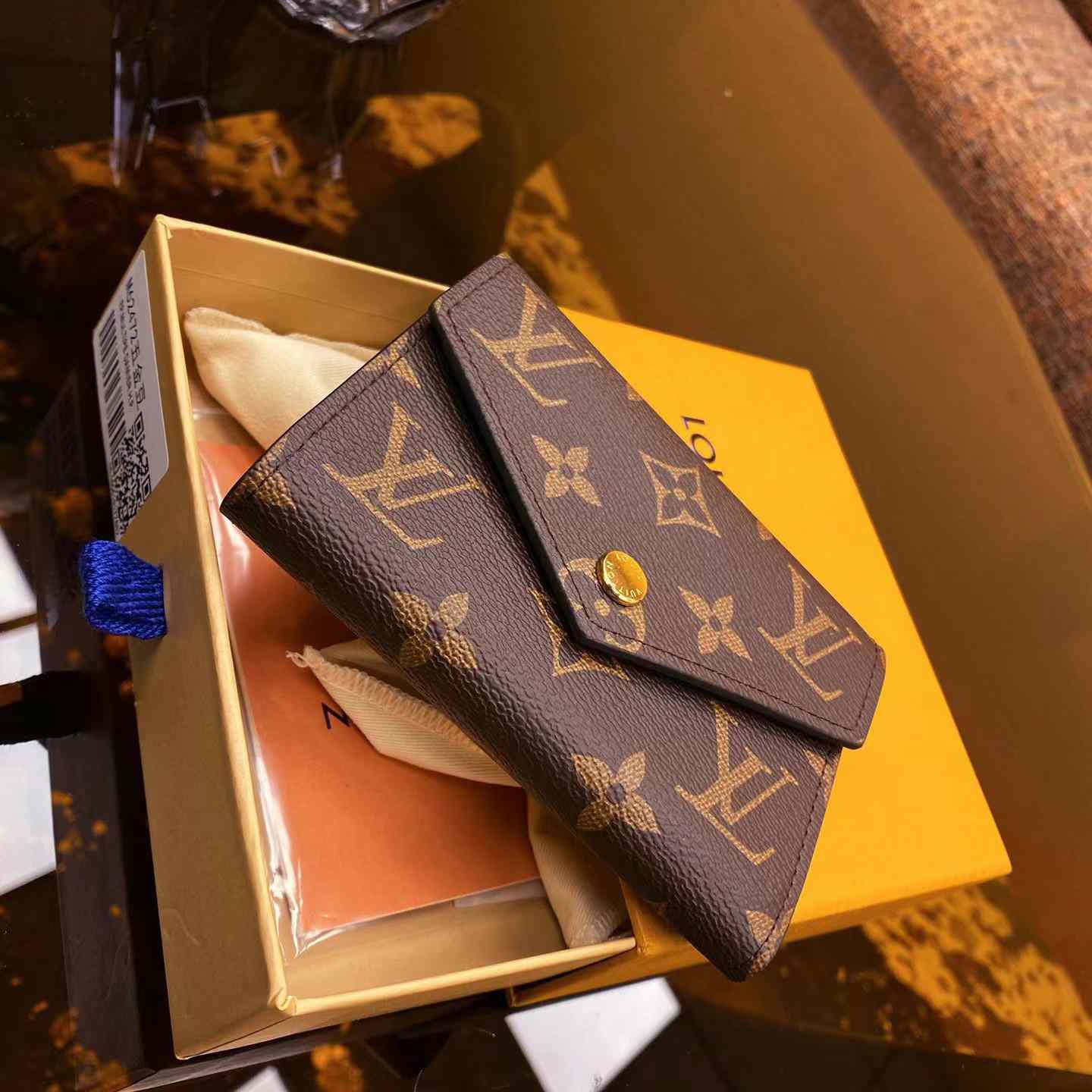 Louis Vuitton Victorine Wallet(12-9cm)  M62472 - FashionPlug