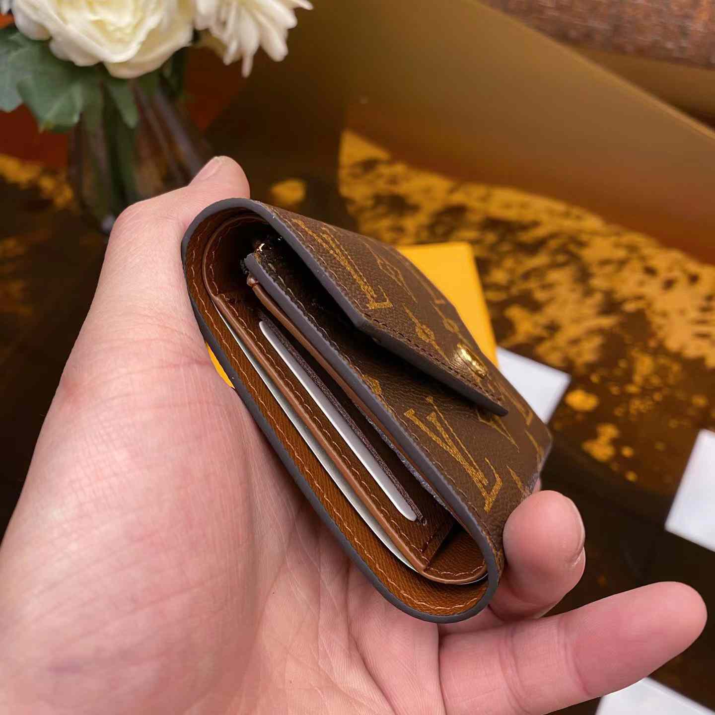 Louis Vuitton Victorine Wallet(12-9cm)  M62472 - FashionPlug