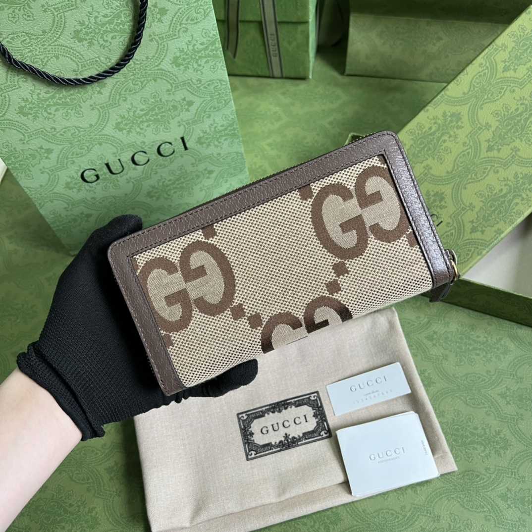 Gucci Diana Jumbo GG Wallet(19*10*3cm)    - FashionPlug