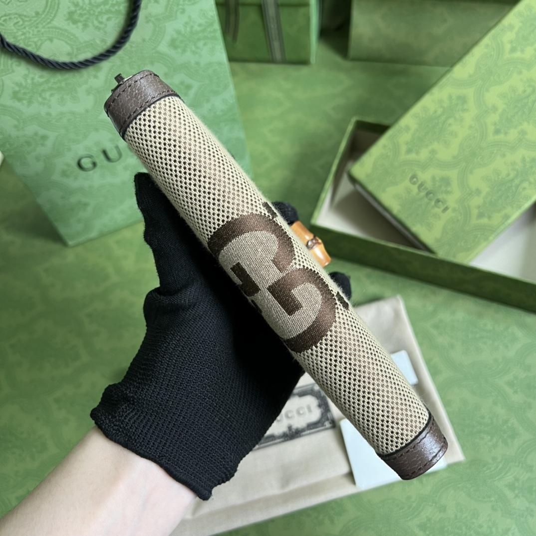 Gucci Diana Jumbo GG Wallet(19*10*3cm)    - FashionPlug