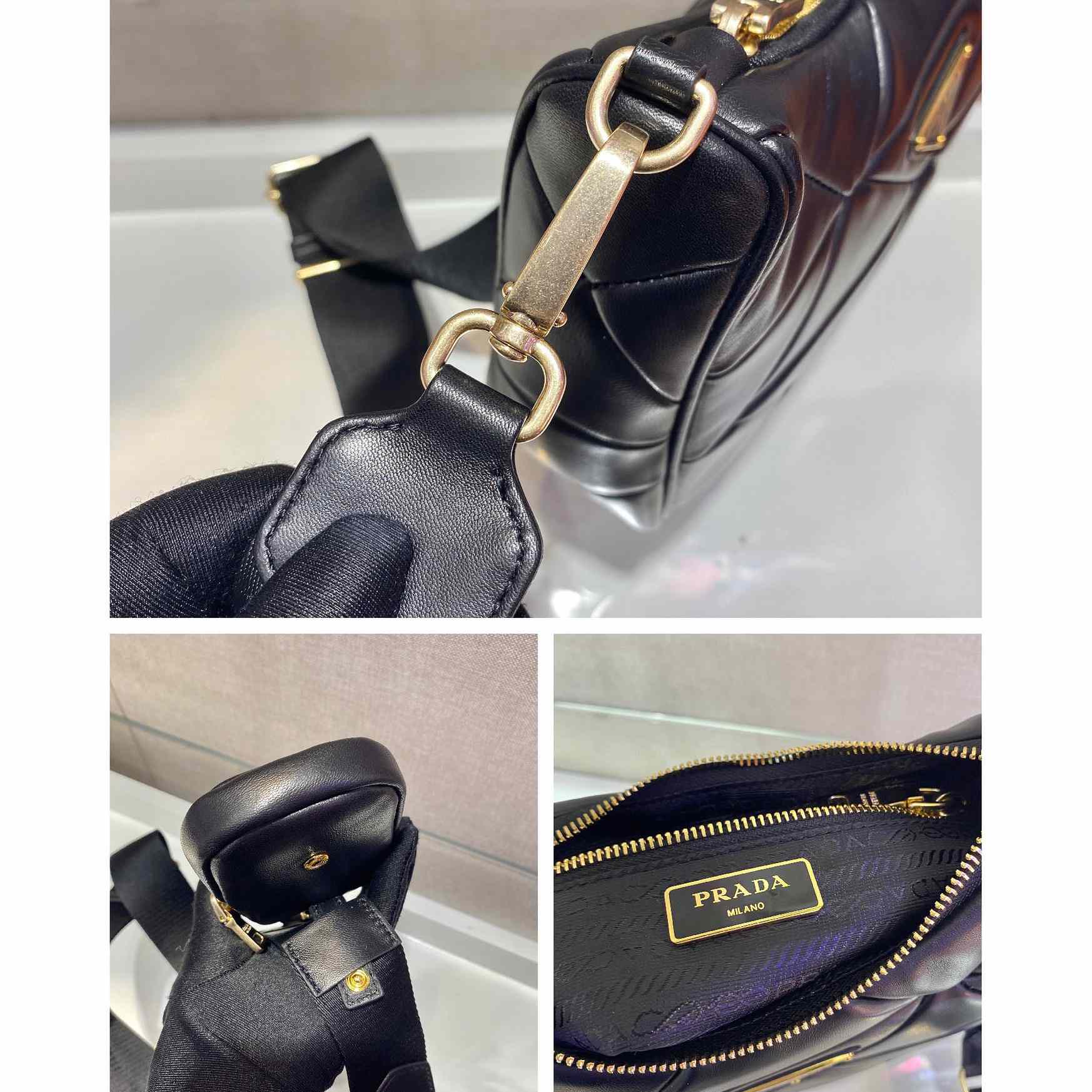 Prada System Patchwork Shoulder Bag(24*17*7cm) - FashionPlug