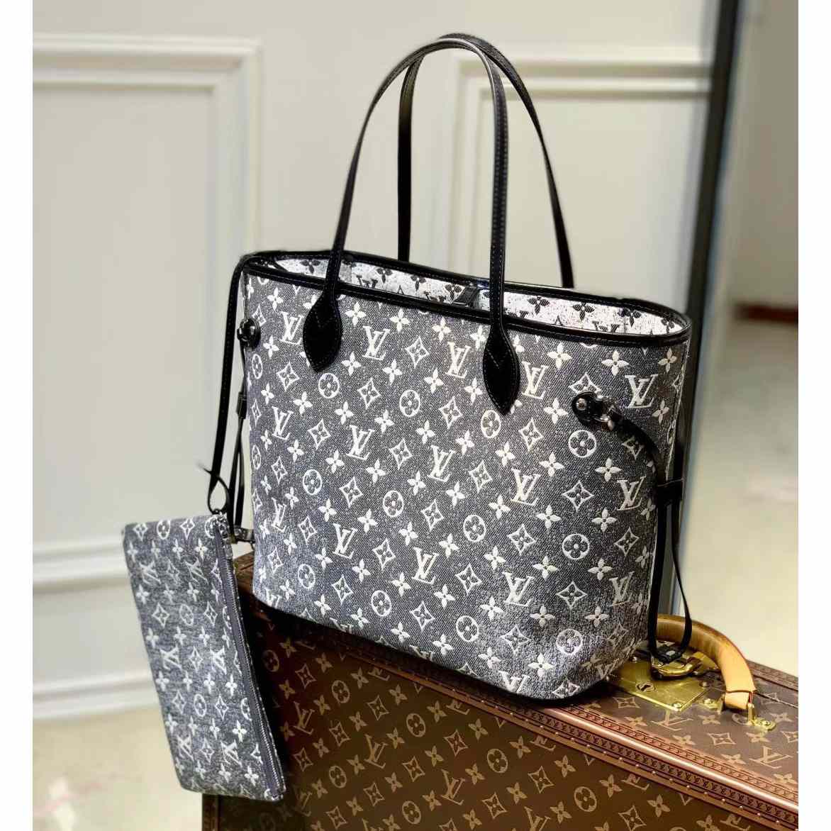 Louis VuittonNeverfull MM Tote Bag (31-28-14cm)   M21465 - FashionPlug