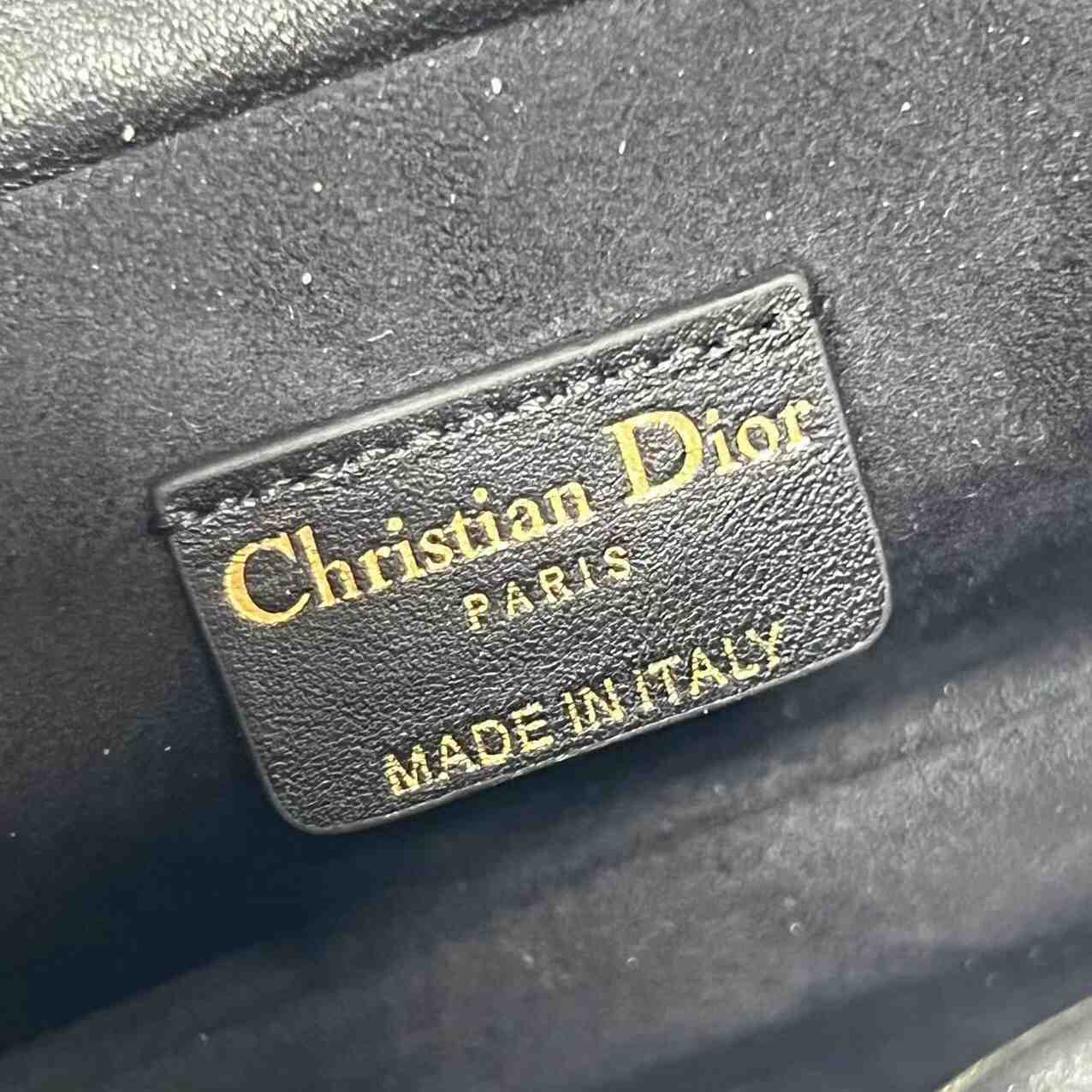 Dior Lady Dior Top Handle Drawstring Mini Bag - FashionPlug