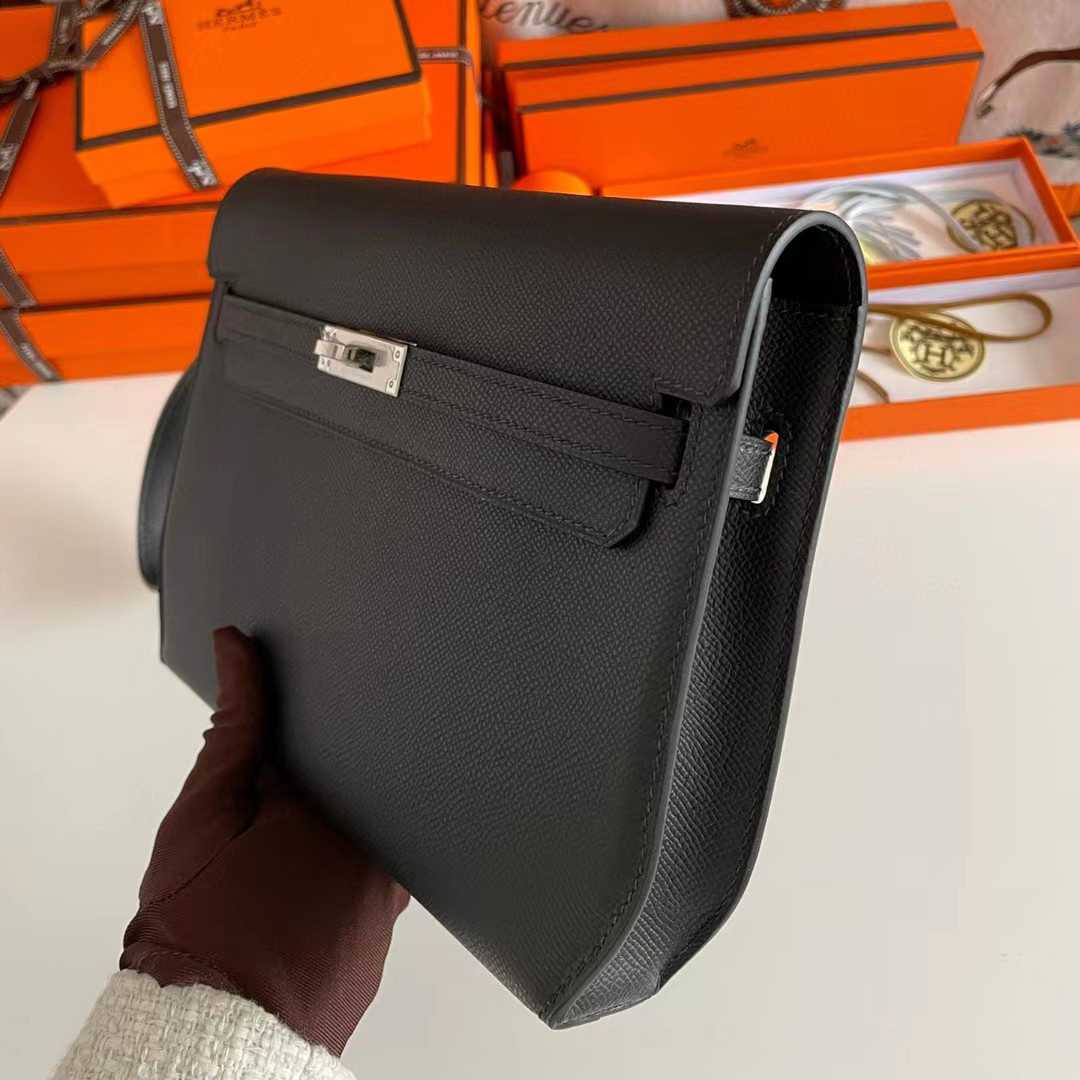 Hermes Kelly depeches 25 Pouch(25-19-5cm) - FashionPlug