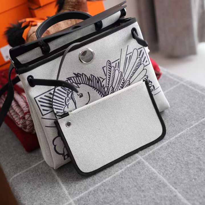 Hermes Herbag Handbag (31-26-10cm) - FashionPlug
