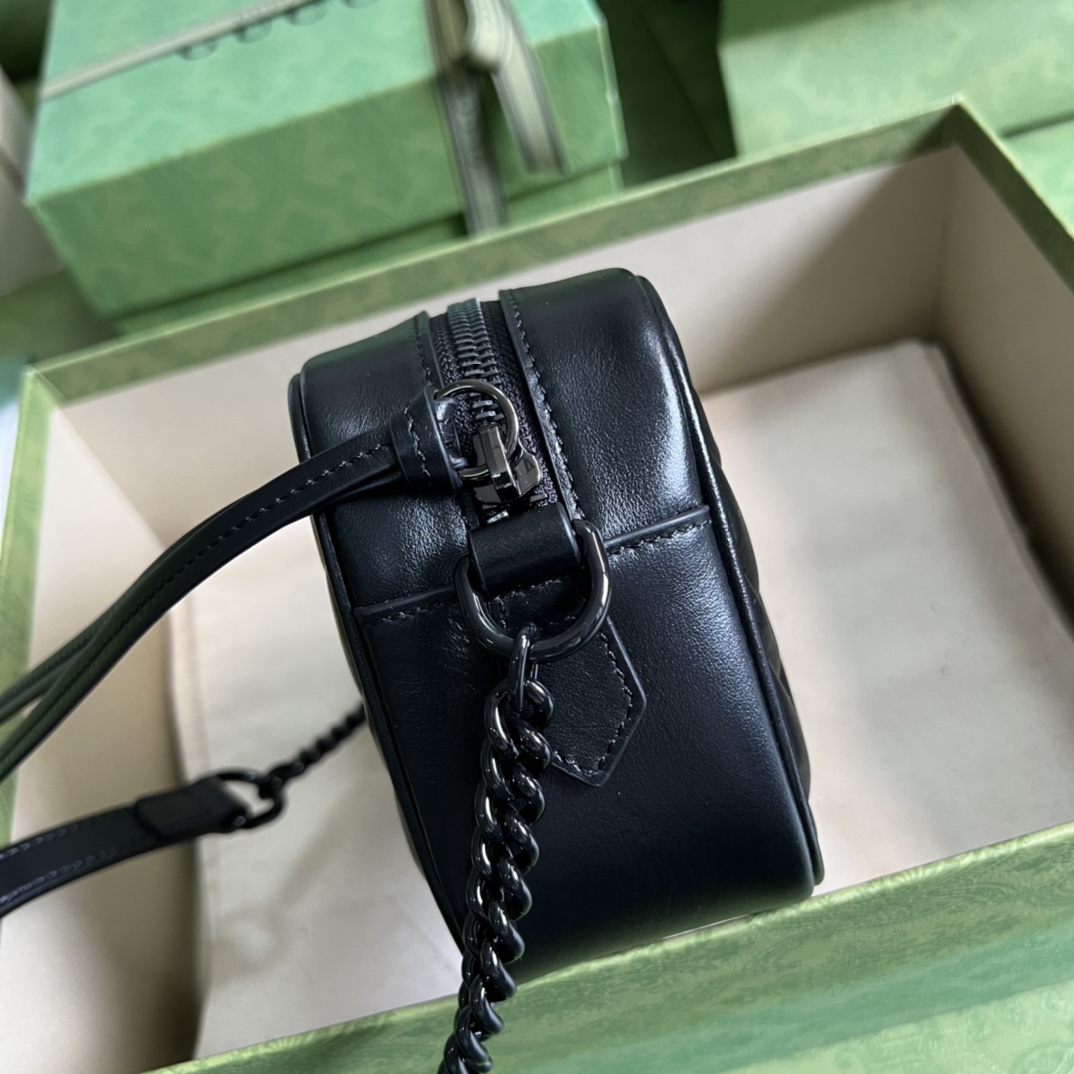 Gucci GG Marmont Mini Shoulder Bag(25-19-7cm) - FashionPlug