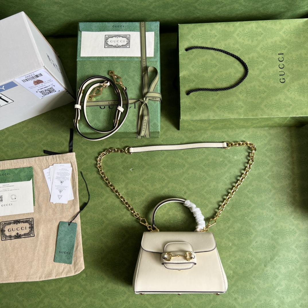 Gucci Horsebit 1955 Mini Bag(22x16x10.5cm) - FashionPlug