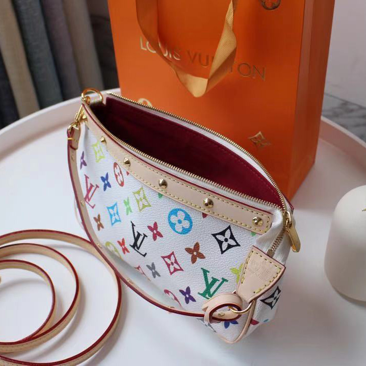 Louis Vuitton x Takashi Murakami Pochette Accessoires Clutch Bag(22-13cm) - FashionPlug