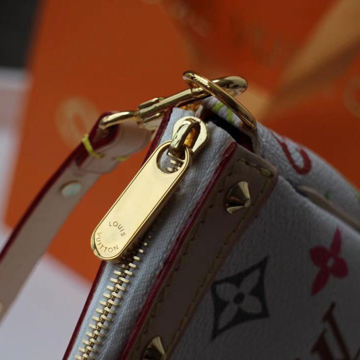 Louis Vuitton x Takashi Murakami Pochette Accessoires Clutch Bag(22-13cm) - FashionPlug