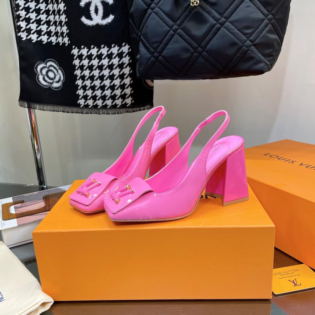 Louis Vuitton Shake Slingback Pump      1AB0BU - FashionPlug