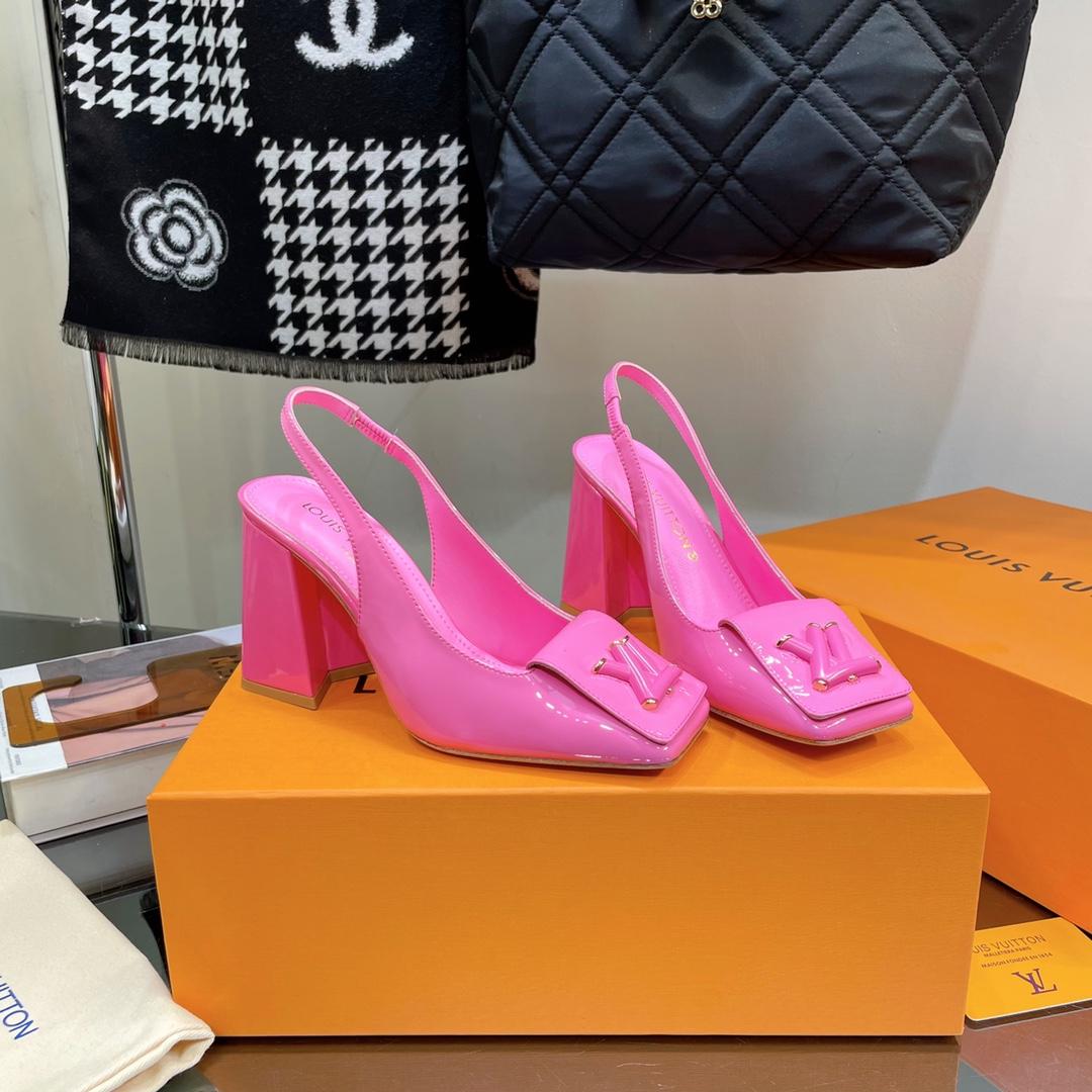 Louis Vuitton Shake Slingback Pump      1AB0BU - FashionPlug