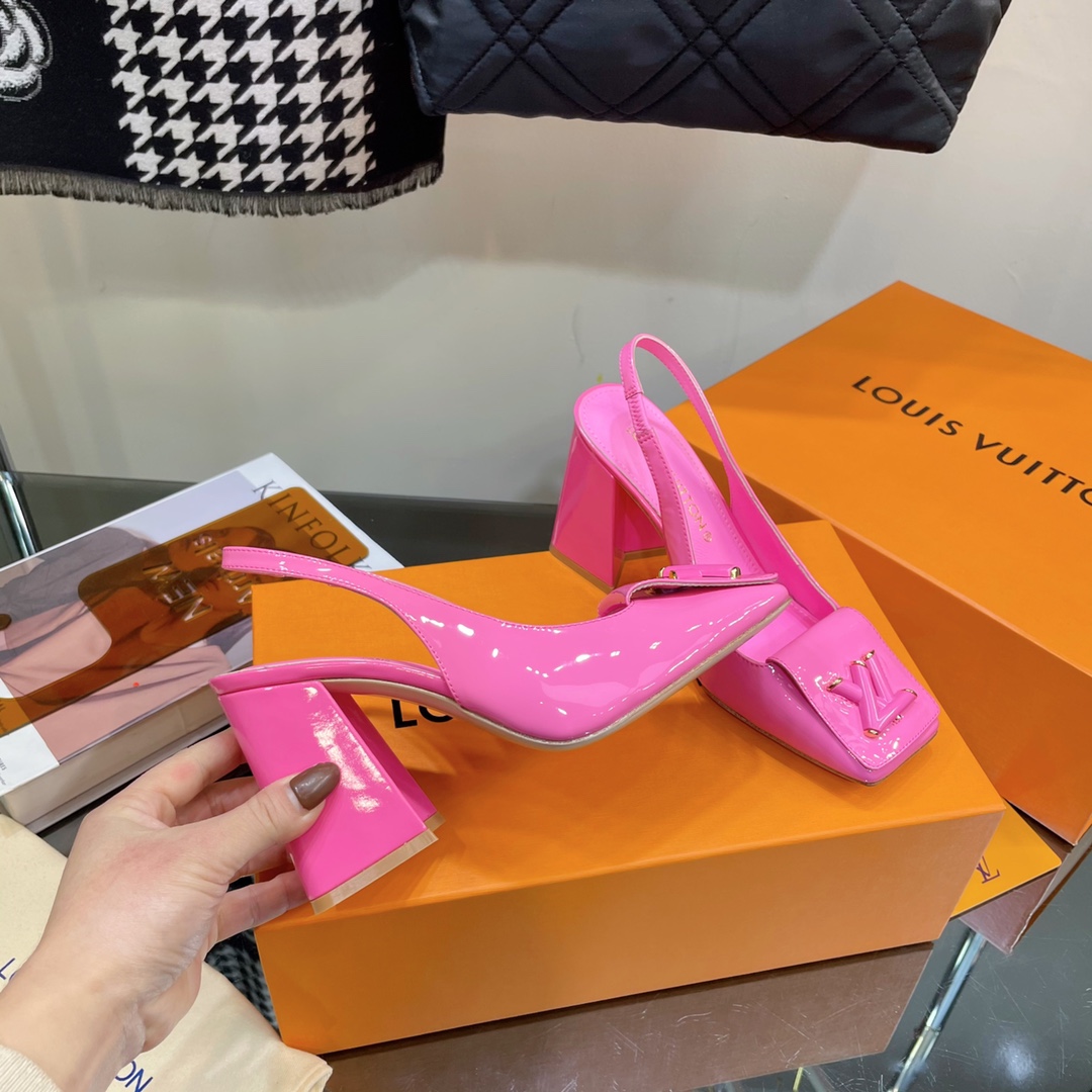 Louis Vuitton Shake Slingback Pump      1AB0BU - FashionPlug