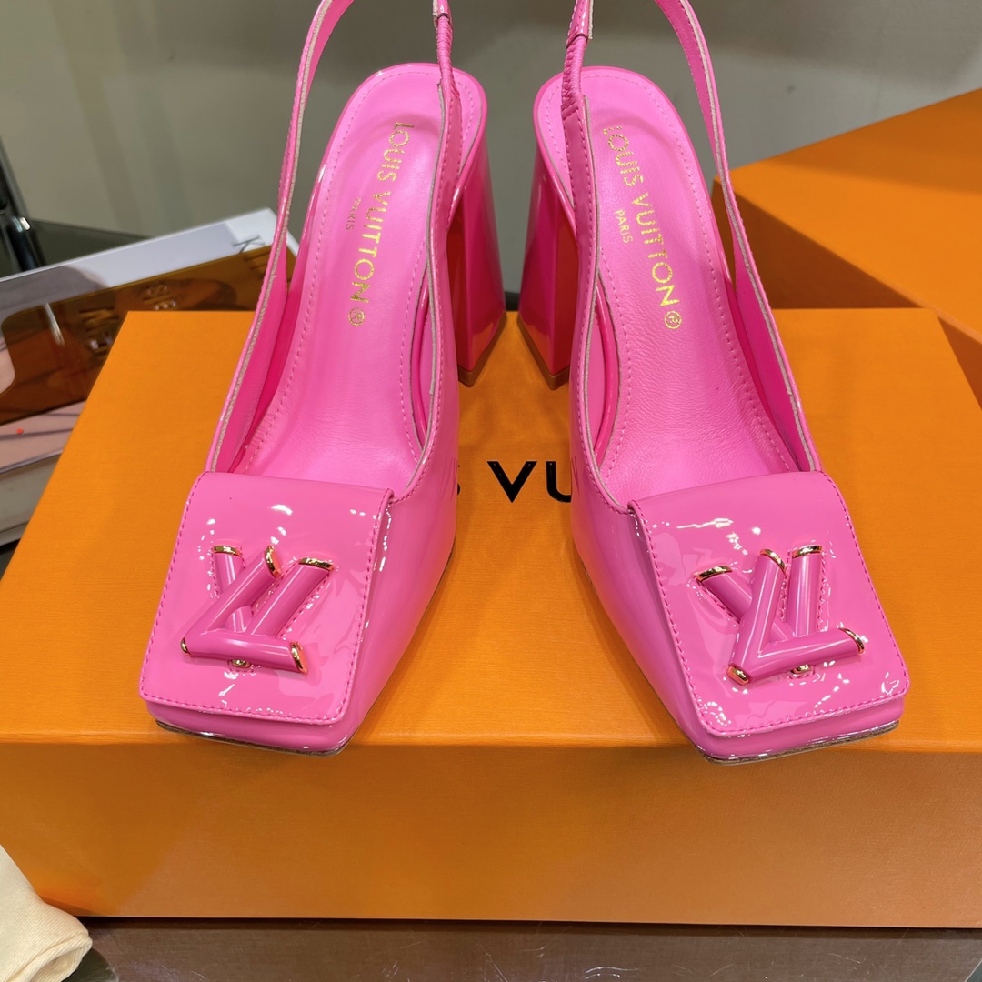Louis Vuitton Shake Slingback Pump      1AB0BU - FashionPlug