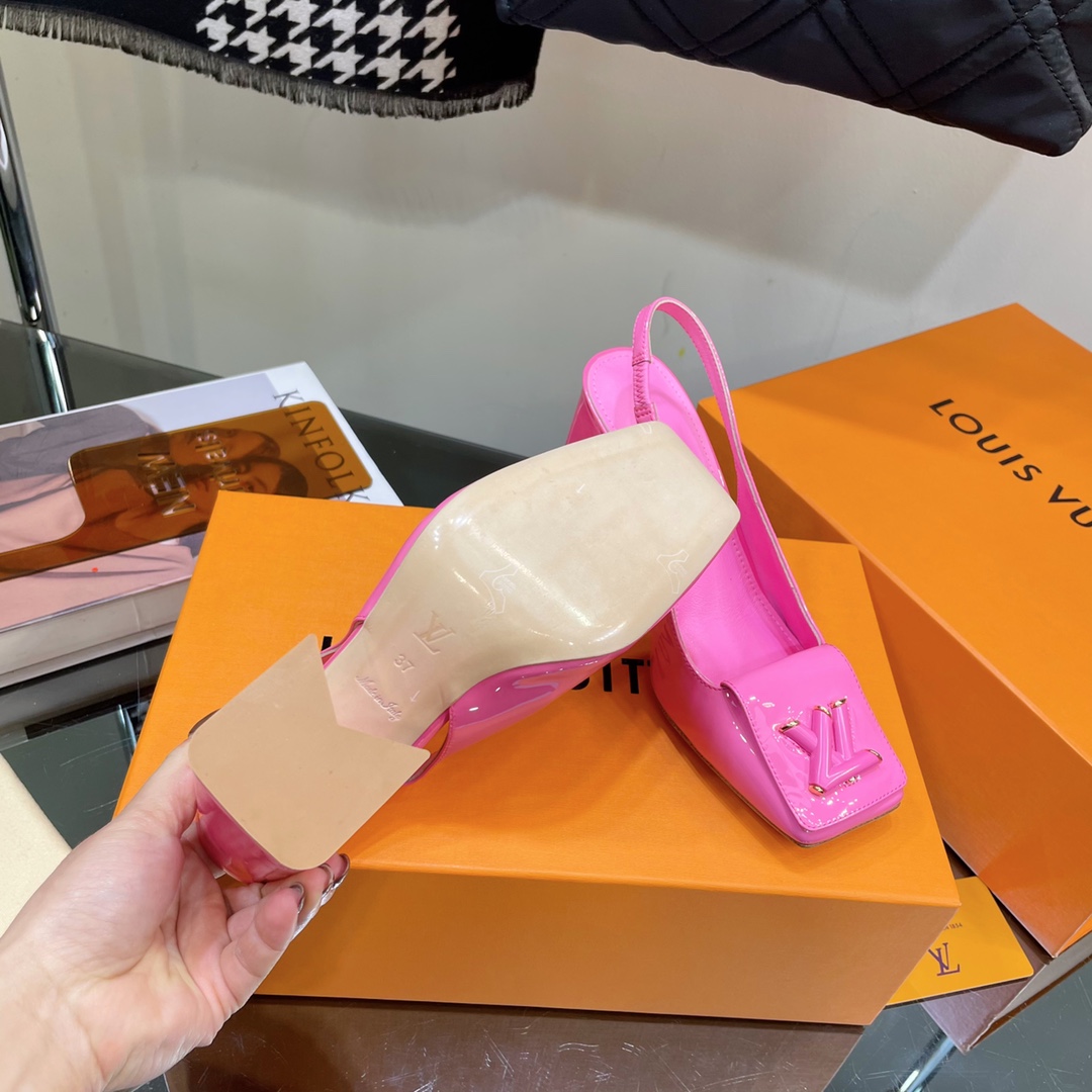 Louis Vuitton Shake Slingback Pump      1AB0BU - FashionPlug