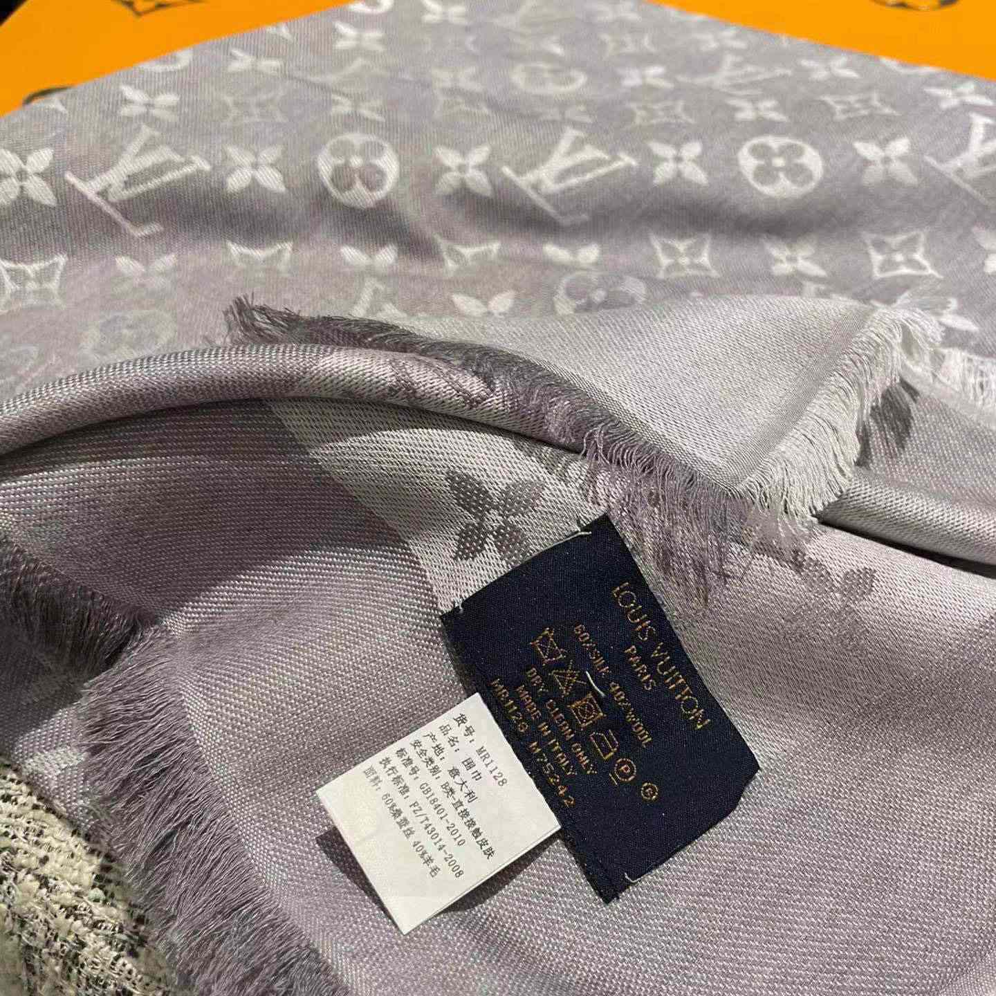 Louis Vuitton Monogram Denim Shawl - FashionPlug