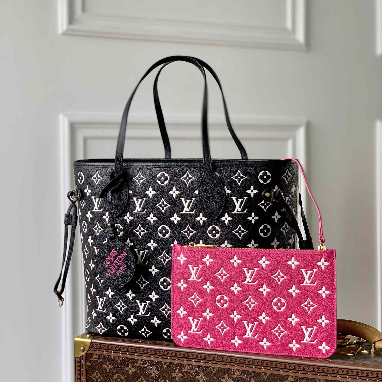 Louis Vuitton Neverfull Tote Bag (31-28-14cm)     M46103   - FashionPlug