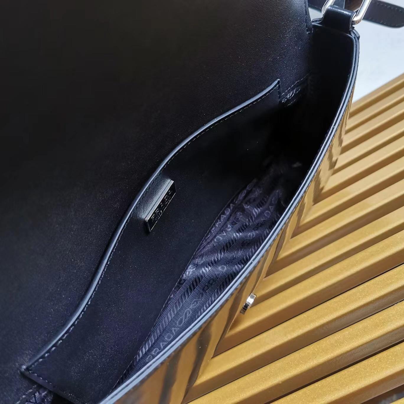 Prada Brushed Leather Prada Femme Bag - FashionPlug
