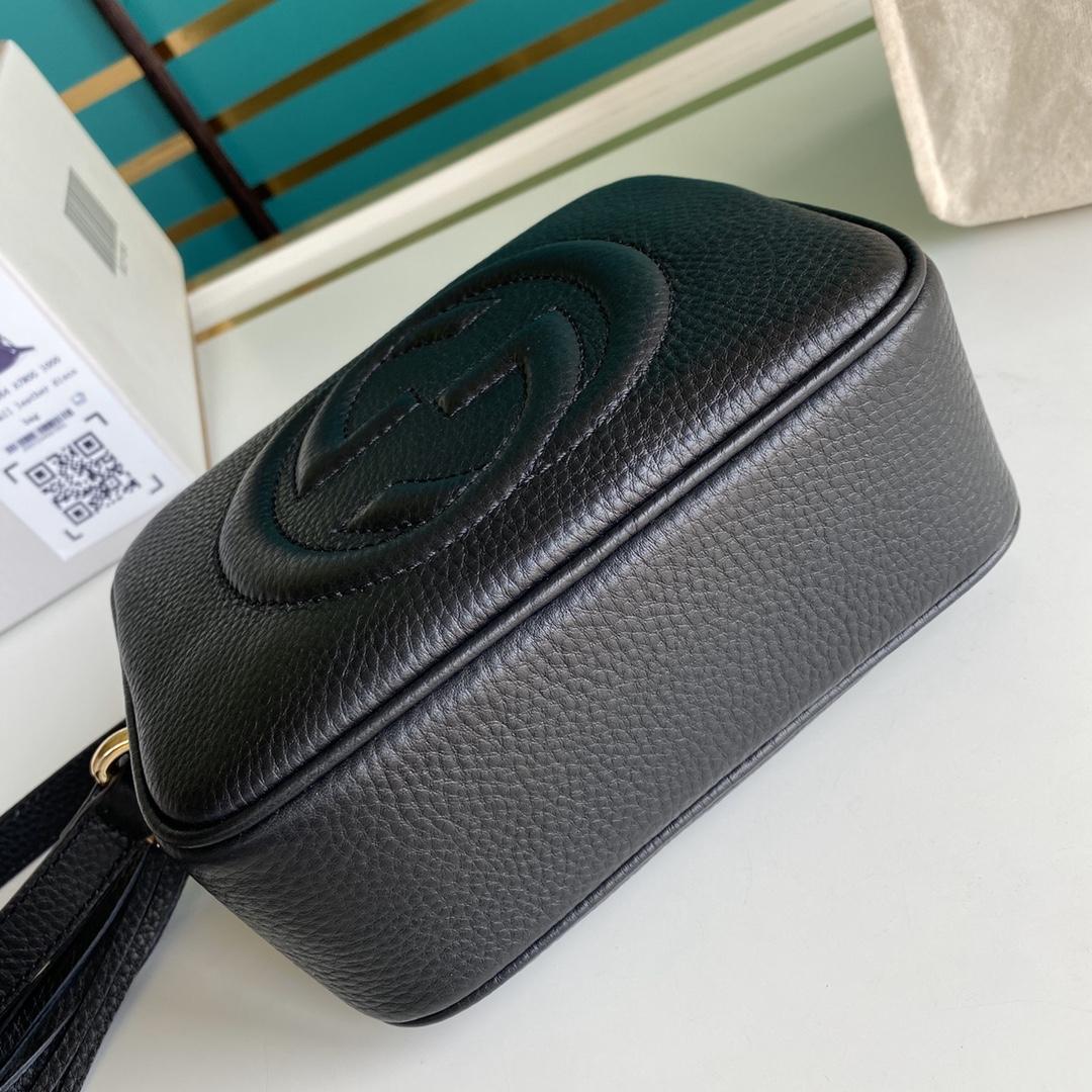 Gucci Soho Small Leather Disco Bag(22-15-7cm) - FashionPlug