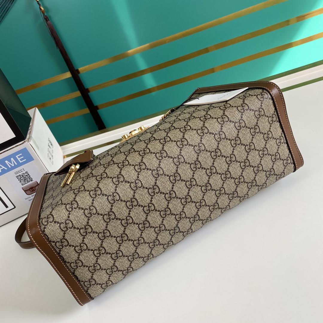 Gucci Padlock Medium GG Shoulder Bag(35-23.5-14cm) - FashionPlug
