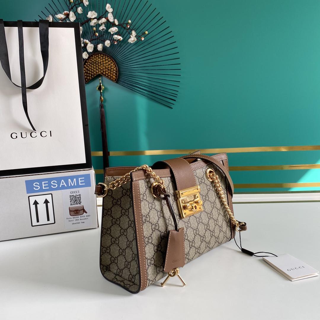 Gucci Padlock Small GG Shoulder Bag(26-18-10cm) - FashionPlug