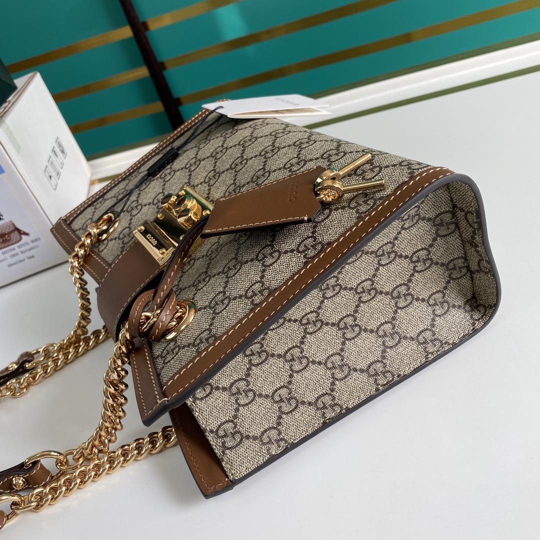 Gucci Padlock Small GG Shoulder Bag(26-18-10cm) - FashionPlug