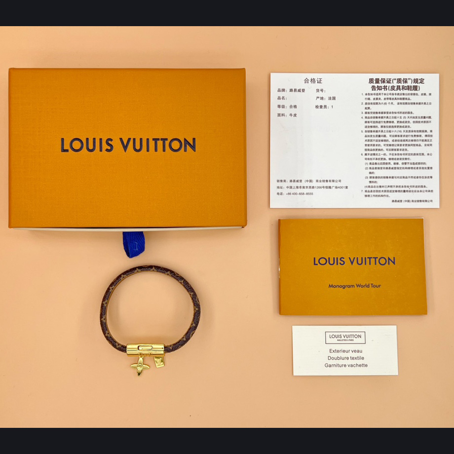 Louis Vuitton LV For You And Me Bracelet     M8074E - FashionPlug