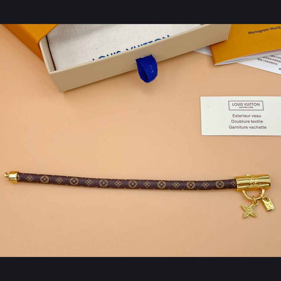 Louis Vuitton LV For You And Me Bracelet     M8074E - FashionPlug